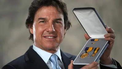 Tom Cruise, ABD Donanması'nın en üst düzey ödülüne layık görüldü