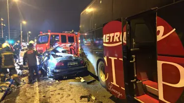 Kayseri'de feci kaza: 2 ölü, 1 yaralı
