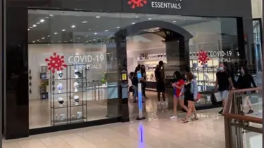 ABD'de corona virüs mağazası açıldı