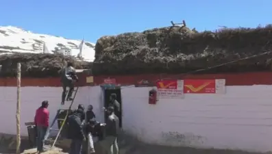 4 bin 400 metre yükseklikte postane