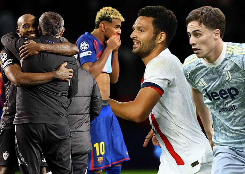 Şampiyonlar Ligi'nde neler oldu neler: Bol sürprizli gecede PSG, Barcelona'yı 90'da yıktı