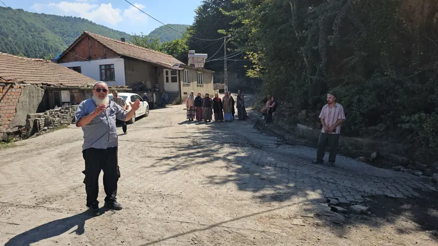 Zonguldak'ta maden araçlarına karşı eylem 11
