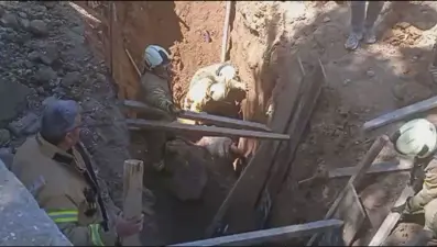 Çekmeköy'de inşaat alanında göçük: Bir işçi yaşamını yitirdi