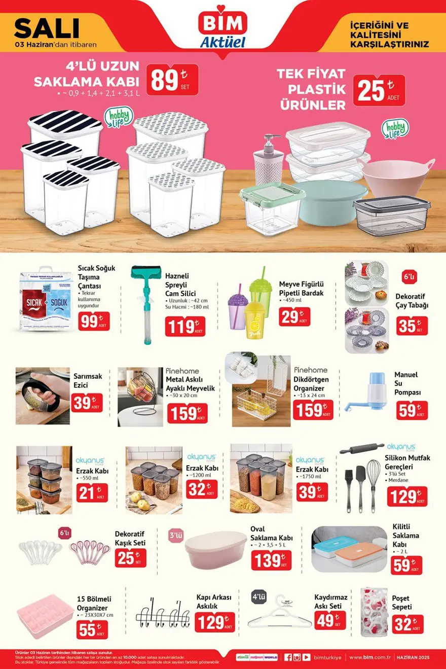 ŞİMDİ RAFLARDA! BİM aktüel 3 Haziran 2025 Salı: BİM'e bu hafta: TV, cep telefonu, elektrikli bisiklet, klima, erkek t-shirt, hurç çeşitleri, erzak kapları, kızartma tenceresi geliyor 7 ŞİMDİ RAFLARDA! BİM aktüel 3 Haziran 2025 Salı: BİM'e bu hafta: TV, cep telefonu, elektrikli bisiklet, klima, erkek t-shirt, hurç çeşitleri, erzak kapları, kızartma tenceresi geliyor 7