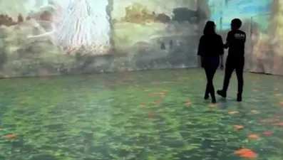 Ünlü ressam Monet'nin eserleri teknolojiyle buluştu