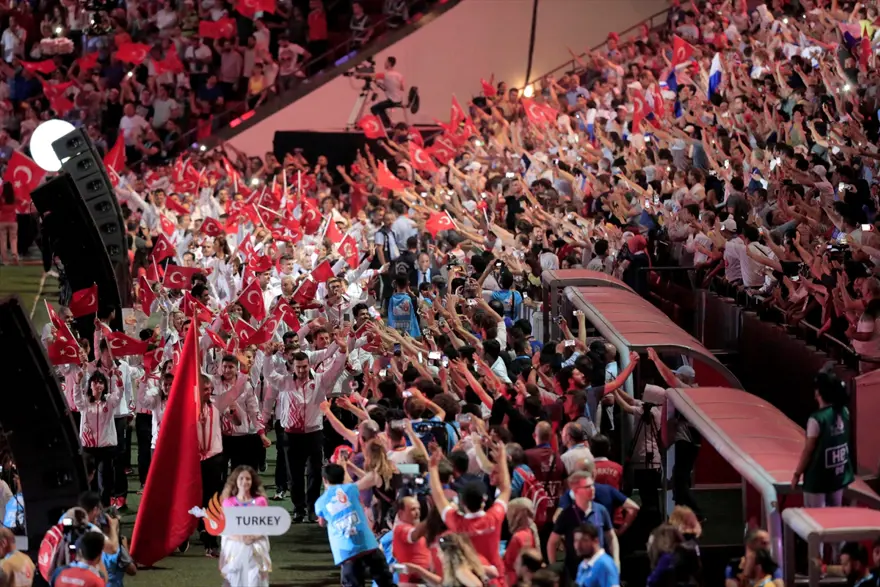 23'üncü Yaz İşitme Engelliler Olimpiyat Oyunları açılış seremonisi ile başladı 3