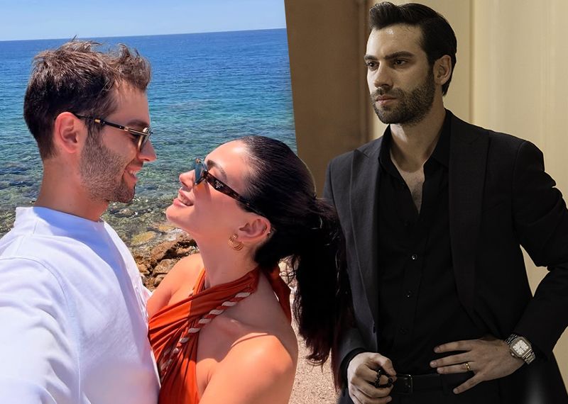 Burak Berkay Akgül ile sevgilisi Özge Yağız'dan aşk dolu pozlar