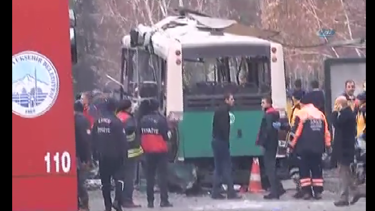 Kayseri'de bombalı araçla terör saldırısı: 14 şehit