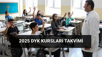 DYK kurs takvimi MEB 2025: Destekleme ve Yetiştirme Kursları başladı mı, ne kadar sürecek? DYK yaz kursu planı