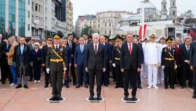 Taksim Meydanı’nda 30 Ağustos Zafer Bayramı töreni