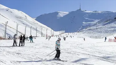 En yüksek kar kalınlığı Palandöken'de