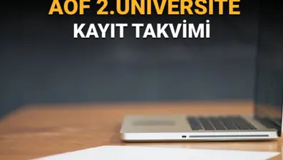 Anadolu Üniversitesi AÖF kayıt takvimi belli oldu: AÖF 2.üniversite kayıtları ne zaman?