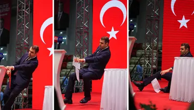 CHP İzmir Kongresi: Tek aday Güç, kürsüde fenalaştı