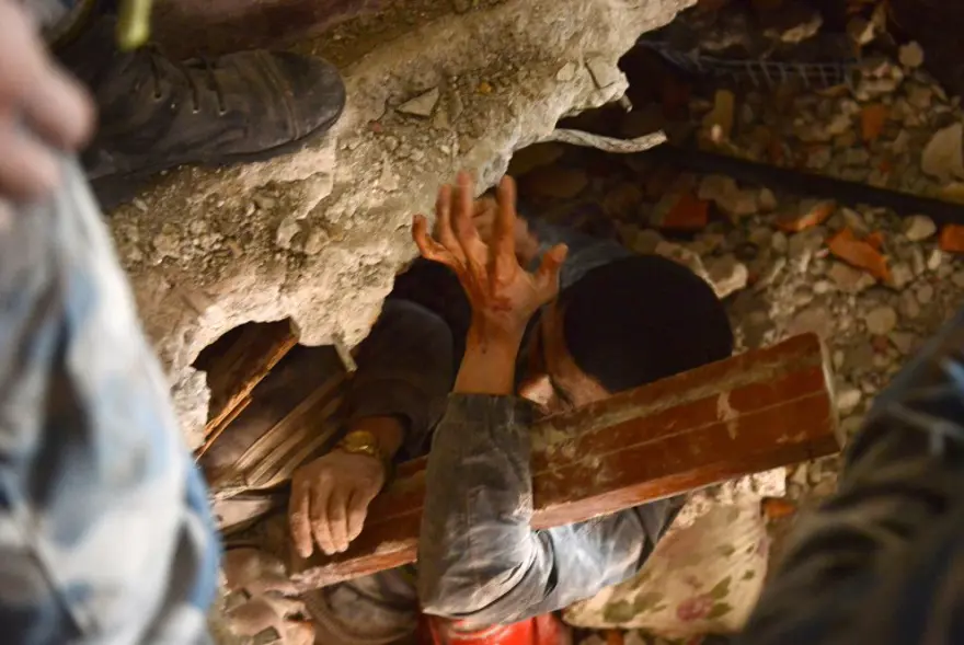 Nepal'de şiddetli deprem 2