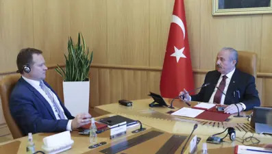 TBMM Başkanı Şentop'tan AKPM Heyeti Başkanı'na "14 Mayıs" tepkisi