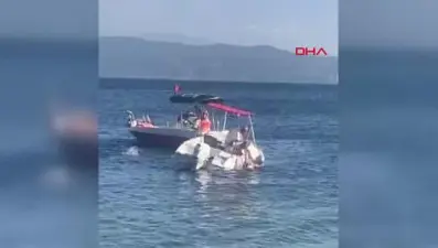 Yalova'da feci olay: Sürat teknesi yaşlı kadına çarptı