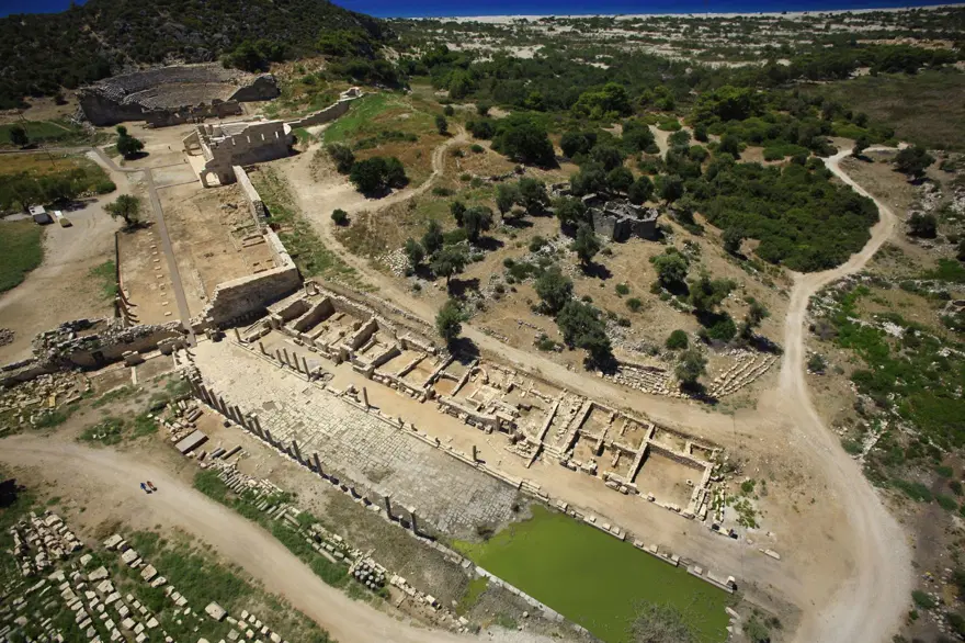 Patara Antik Kenti'ne çeyrek milyon ziyaretçi 6