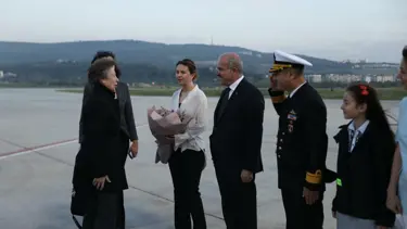 Birleşik Krallık Kraliyet Prensesi Anne, Çanakkale'ye geldi