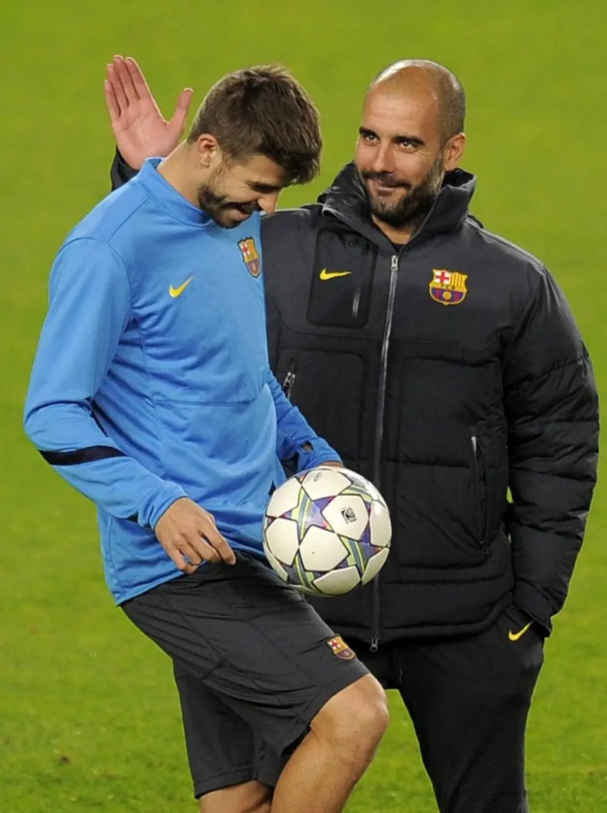 Shakira'yı aldatan Gerard Pique de aldatıldı: Oklar eski antrenörü Guardiola'yı gösteriyor 2