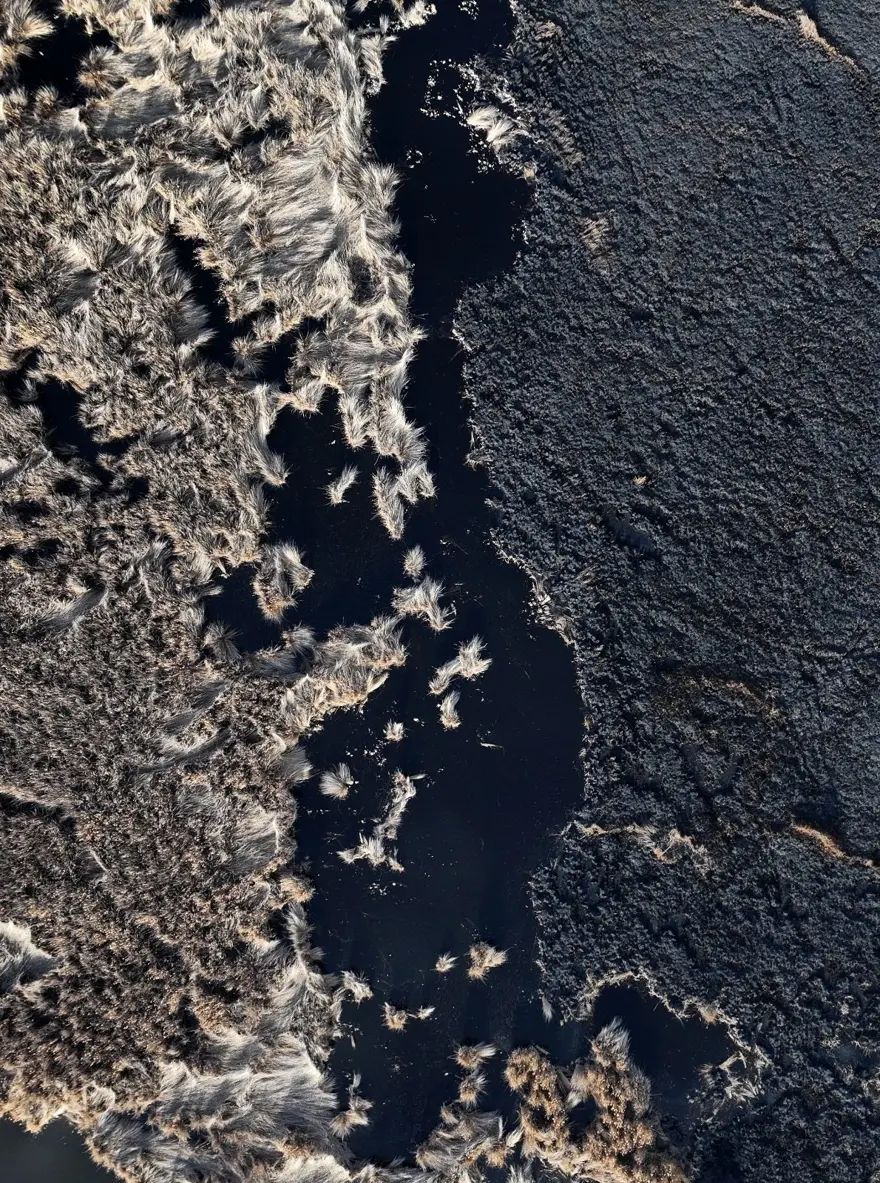 Sultan Sazlığı Milli Parkı'ndaki yangın söndürüldü 10