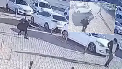 Otobüs firması sahibine silahlı saldırı kamerada