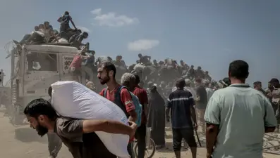 BM: Gazze'ye bir kez bile günde 600 yardım kamyonu ulaşmadı