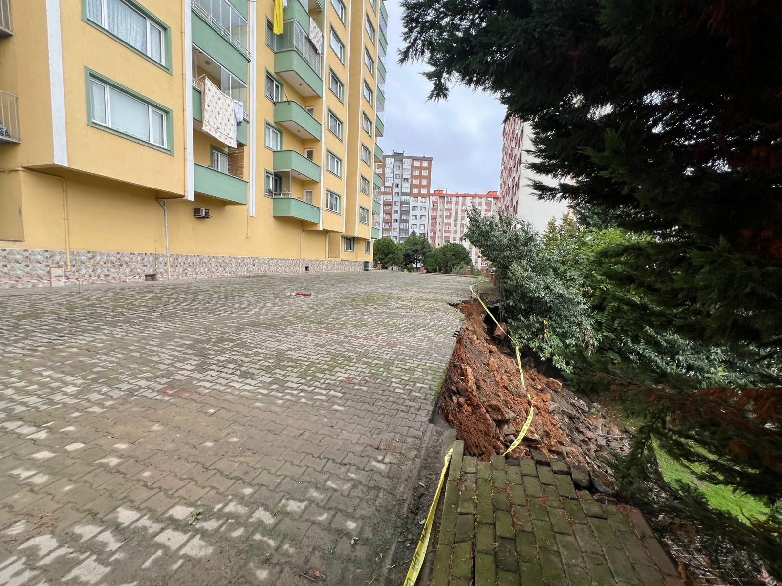 Trabzon'da gece saatlerinde korku dolu anlar
