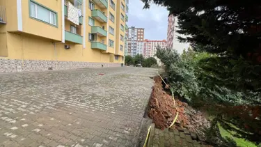 Trabzon'da gece saatlerinde korku dolu anlar