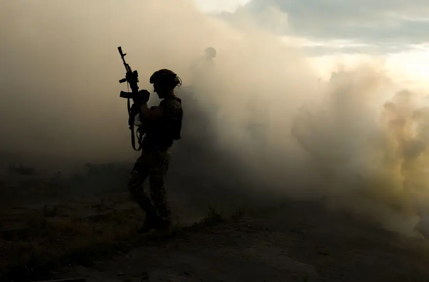 Ukraynalı kadınlar cephede görev almak için hazırlık yapıyor 55 Ukraynalı kadınlar cephede görev almak için hazırlık yapıyor 55