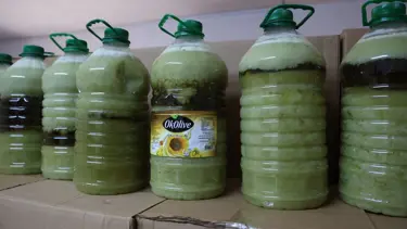 Nevşehir’de 5 ton sahte zeytinyağı ele geçirildi