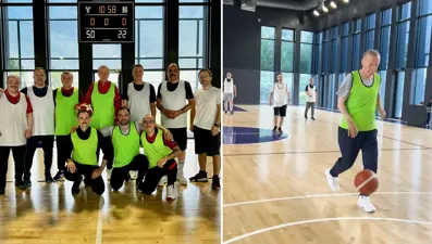 AK Parti'li Varank, Cumhurbaşkanı Erdoğan'ın basketbol oynarken çekilen görüntülerini paylaştı