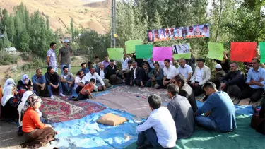 Hakkari'de 9 ölüm için açlık grevi