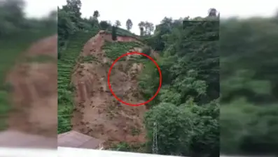 Rize'de şiddetli yağış heyelana yol açtı