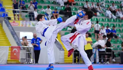 Rize uluslararası karatecileri ağırladı