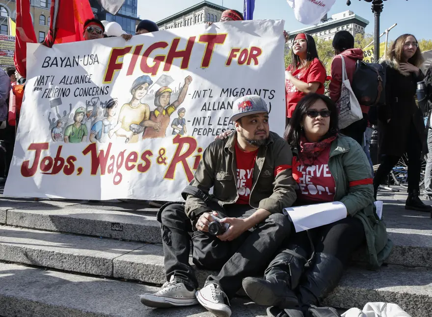 1 Mayıs'a Baltimore damga vurdu 14