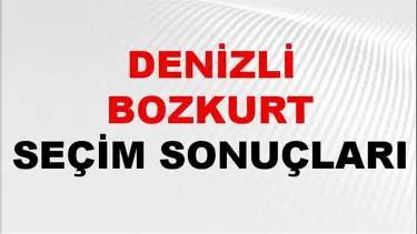 Denizli BOZKURT Seçim Sonuçları 2024 Canlı: 31 Mart 2024 Türkiye BOZKURT Yerel Seçim Sonucu ve YSK Oy Sonuçları Son Dakika