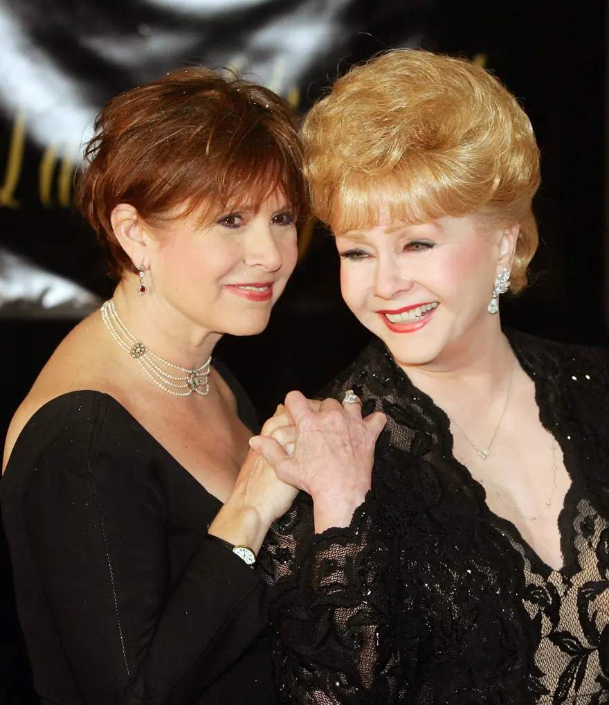 Carrie Fisher ve Debbie Reynolds'a Hollywood yıldızları böyle veda etti 2