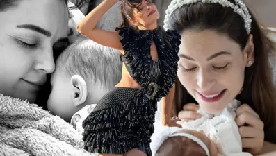 Yıldız Çağrı Atiksoy'dan kızıyla yeni poz: Zaman durdu