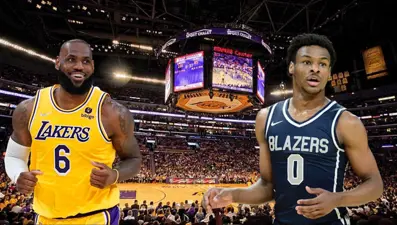 Lebron James, 2 yıl daha Lakers’ta: Hedefi oğlu ile aynı takımda oynamak