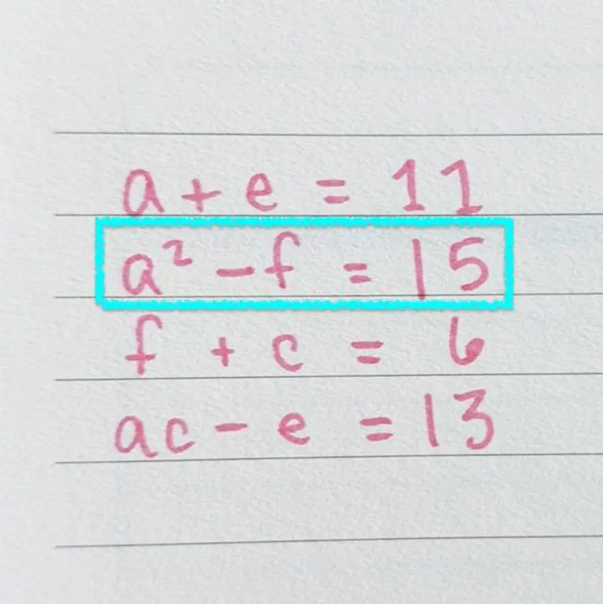 9 yaşında bir çocuk tarafından yazılan bu denklemi çözebilir misiniz? 1
