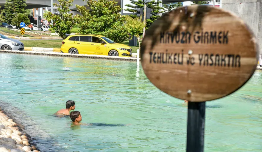 Süs havuzunda tehlikeli serinlik 5