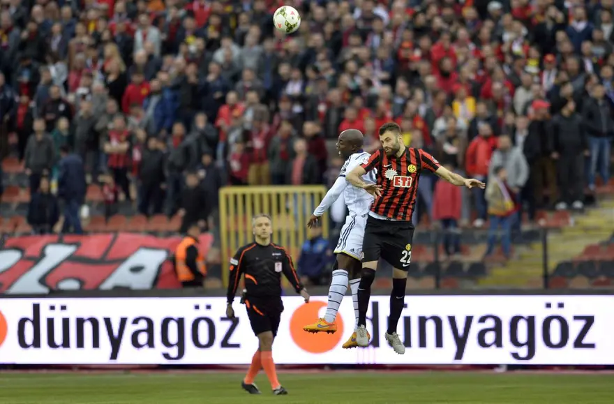 Eskişehirspor-Fenerbahçe maçından kareler 