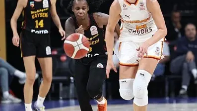 Melikgazi Kayseri Basketbol deplasmanda kaybetti