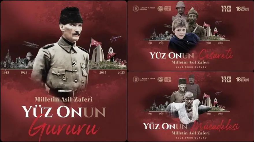 110. YIL DÖNÜMÜNÜN TEMASI "YÜZ ONUN" 4