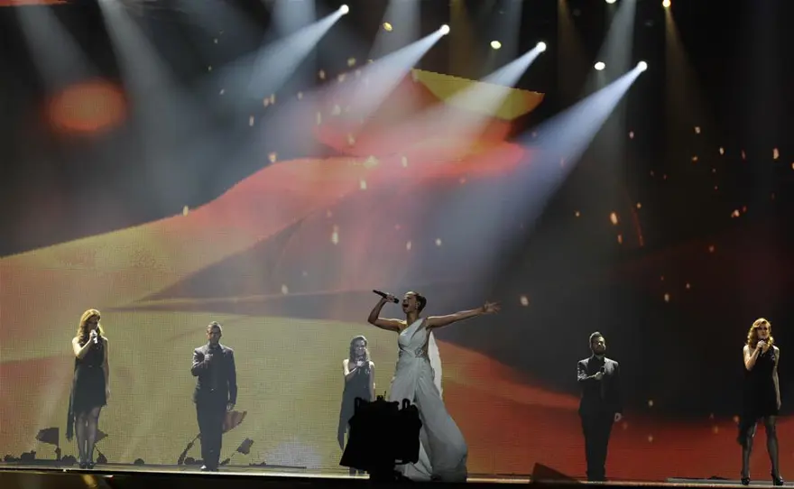 Eurovision final gecesinden kareler 123
