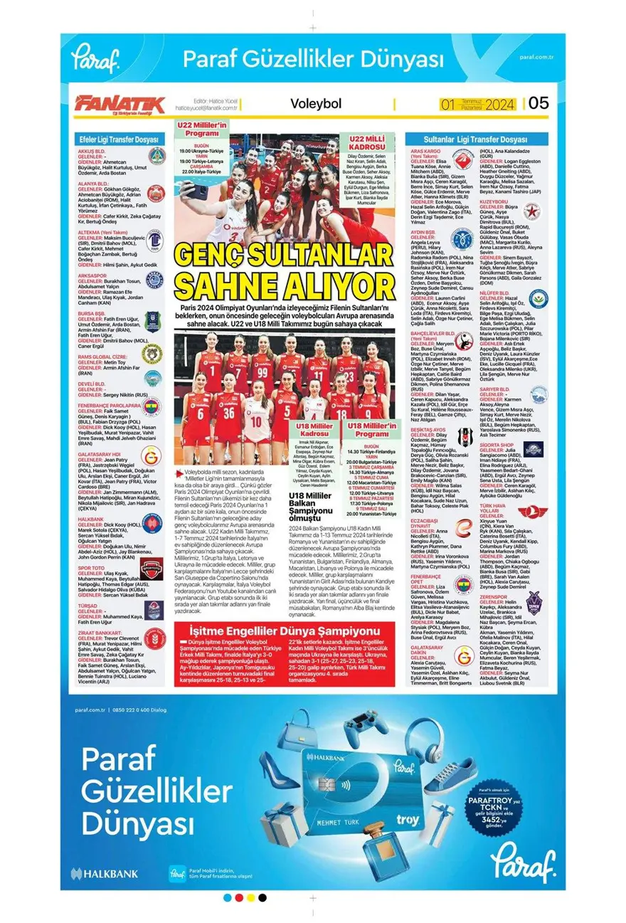 "Türkiye intikam için hevesli" (1 Temmuz 2024 spor manşetleri) 22