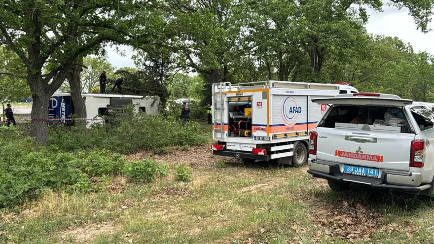 SONDAKİKA HABERİ | Kırklareli’nde yolcu otobüsü devrildi: 11 yaralı 1 SONDAKİKA HABERİ | Kırklareli’nde yolcu otobüsü devrildi: 11 yaralı 1