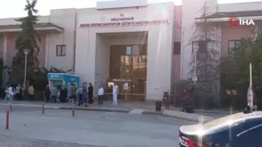 Ankara'da hastane yangını