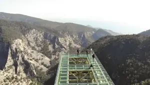 Kazdağları'na cam seyir terası