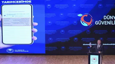 Gıda denetim verilerine "Tarım Cebimde" uygulamasından ulaşılabilecek